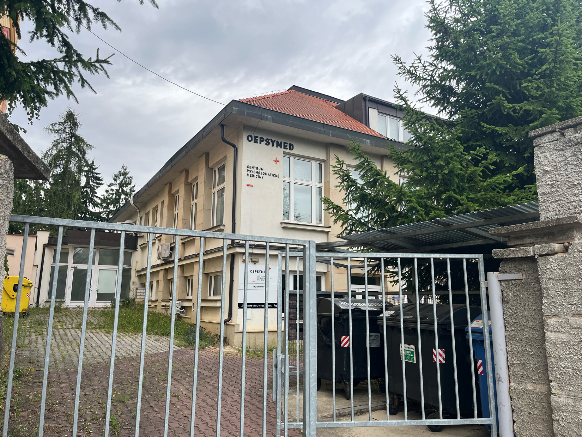 Přední vstup